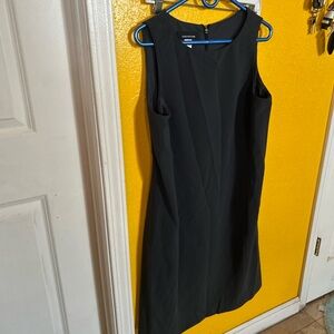 Jones New York color gris Sleeveless Sheath Midi Dress